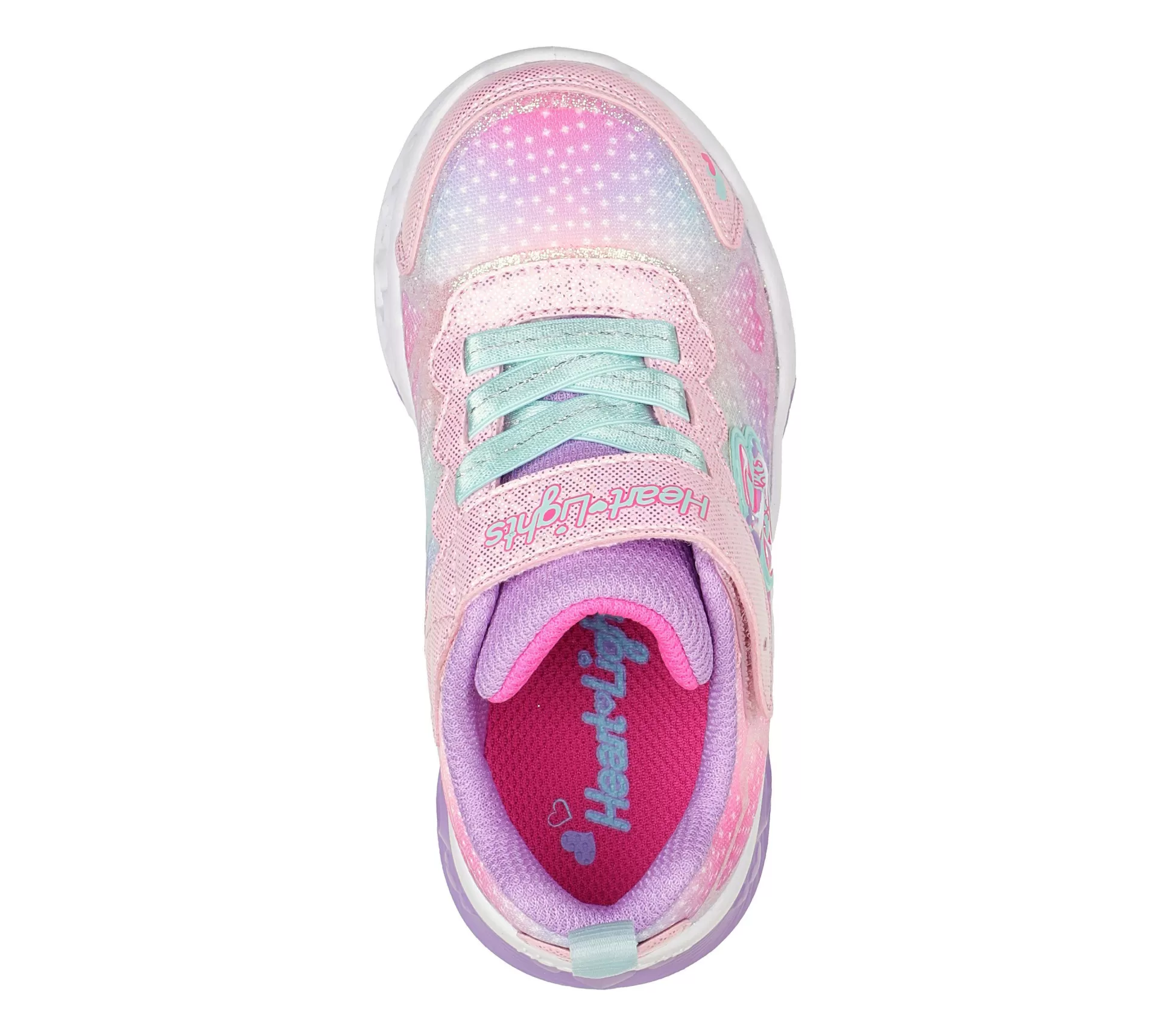 Kind SKECHERS Slip-Ons*Flutter Heart Lights - Simply Love