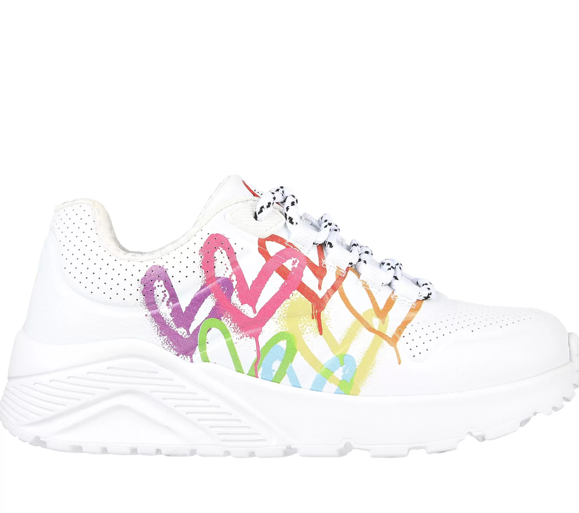 Kind SKECHERS Schnrer*Jgoldcrown: Uno Lite - Love Brights