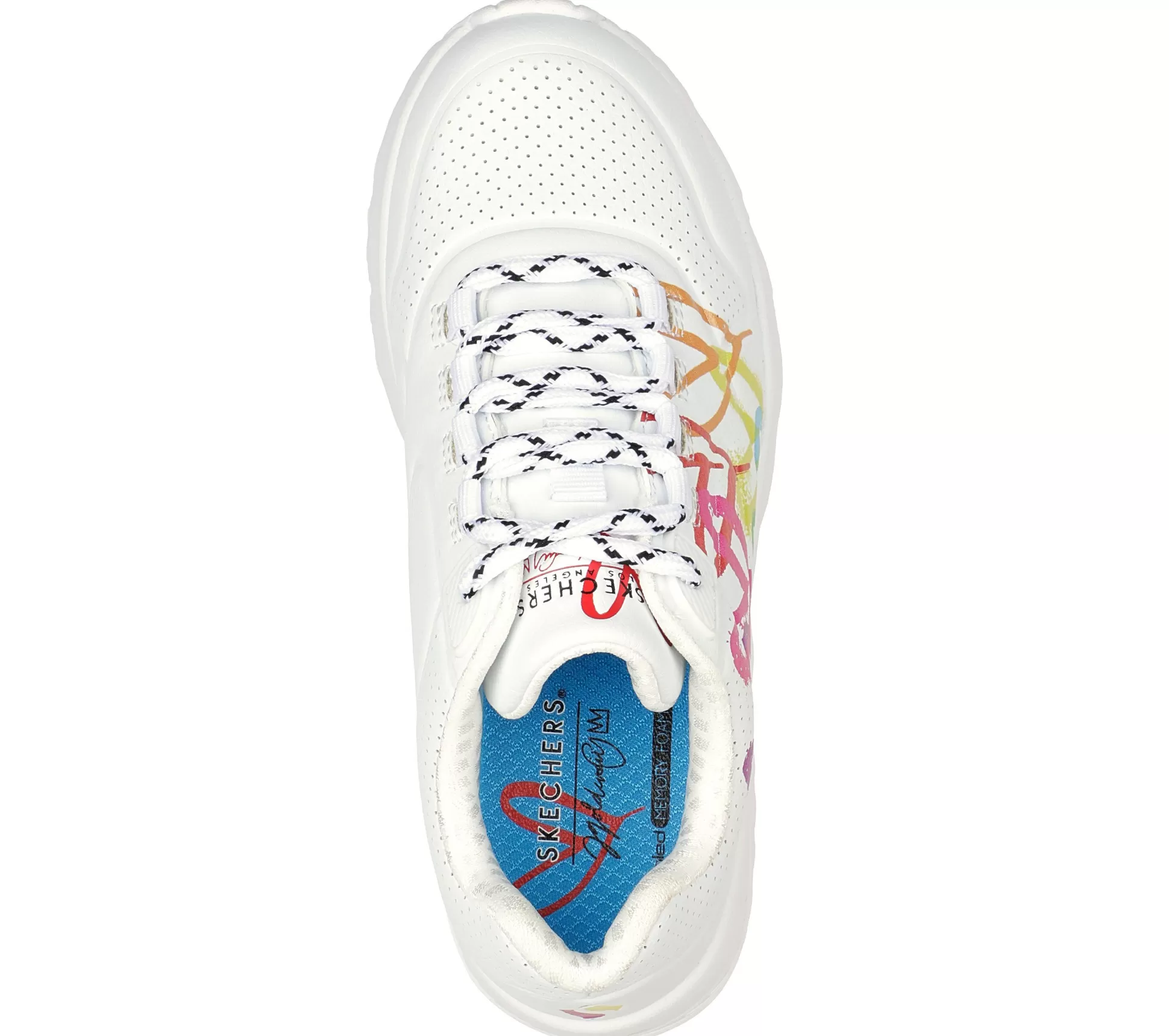 Kind SKECHERS Schnrer*Jgoldcrown: Uno Lite - Love Brights