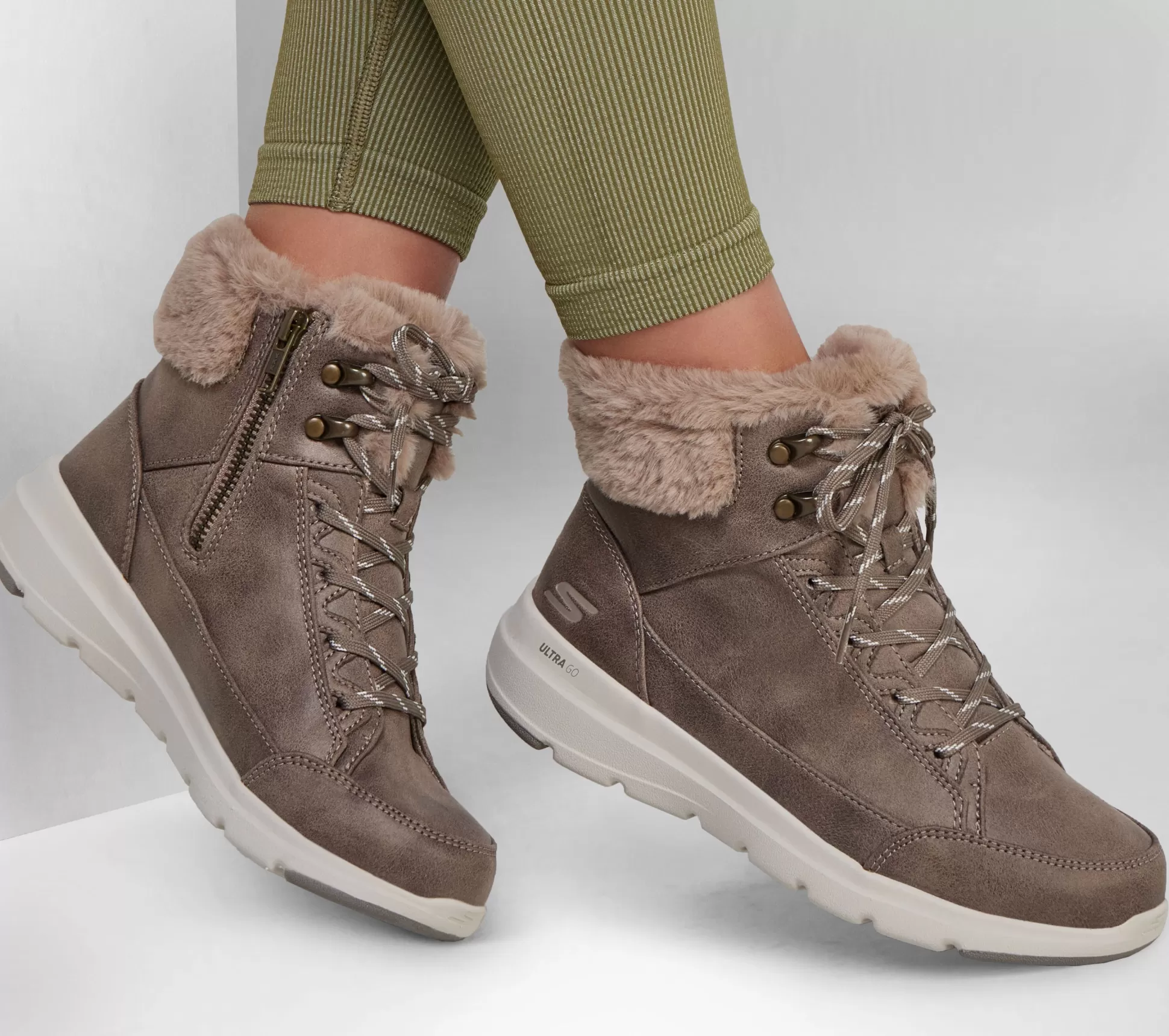 Frauen SKECHERS *On-The-Go Glacial Ultra - Cozyly