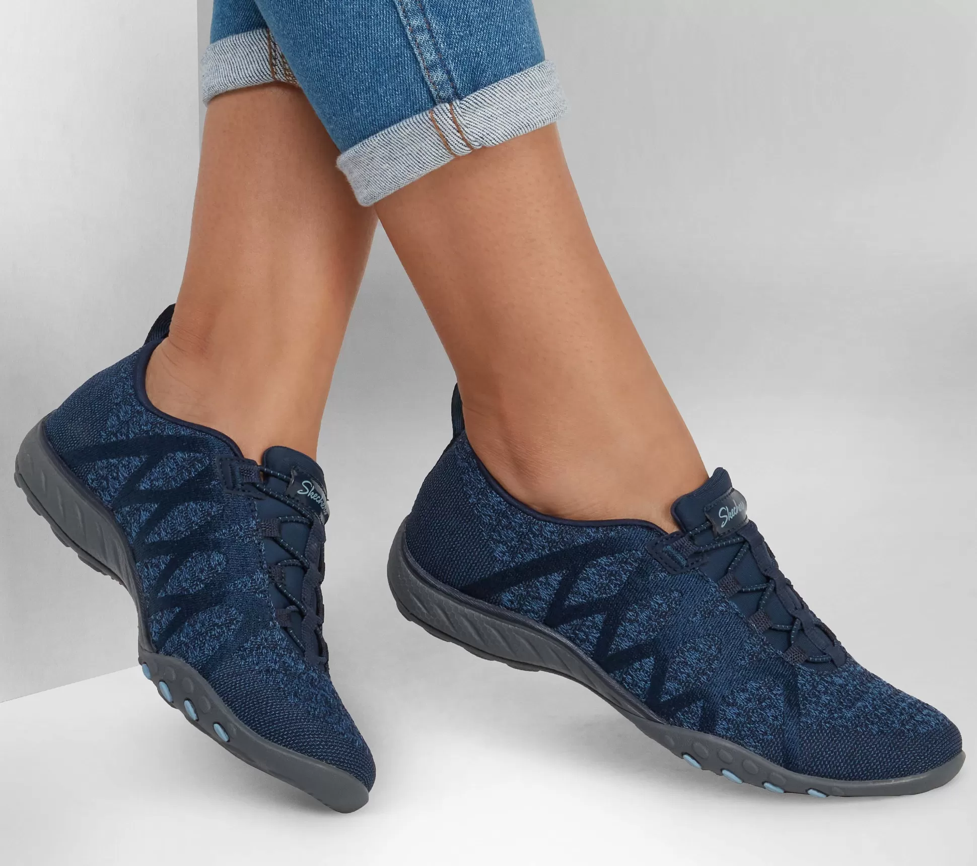 Frauen SKECHERS *Relaxed Fit: Breathe-Easy - Infi-Knity