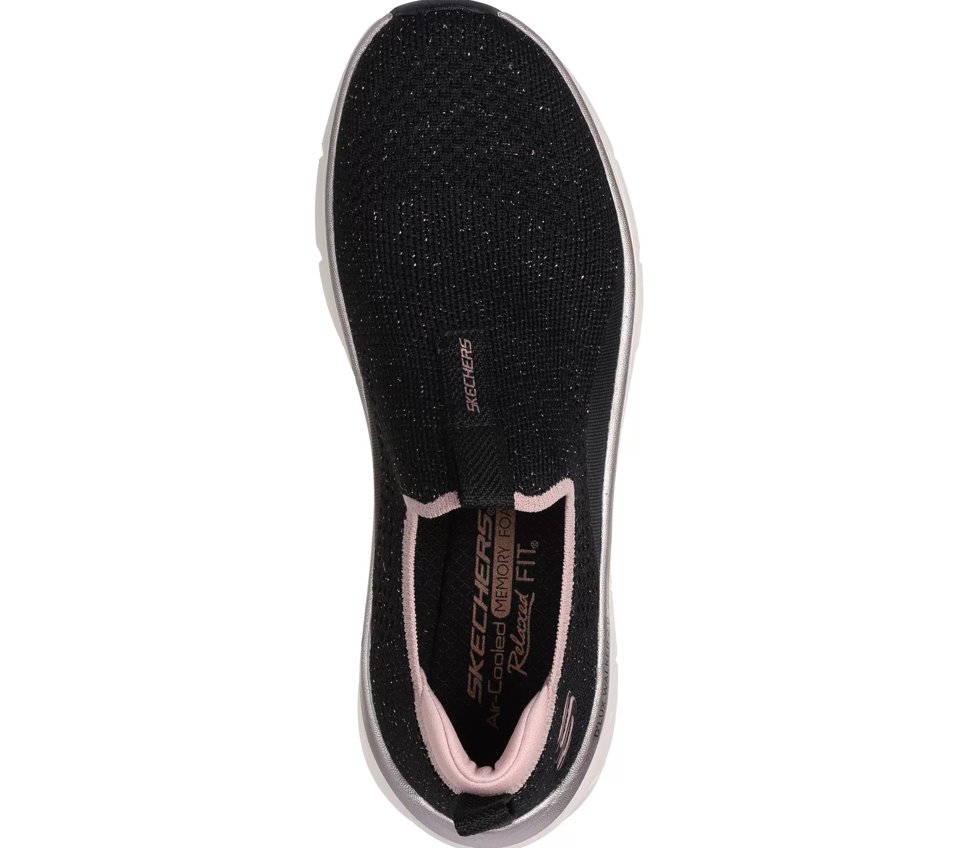 Frauen SKECHERS *Relaxed Fit: D'Lux Walker 2.0 - Sparkle Forever