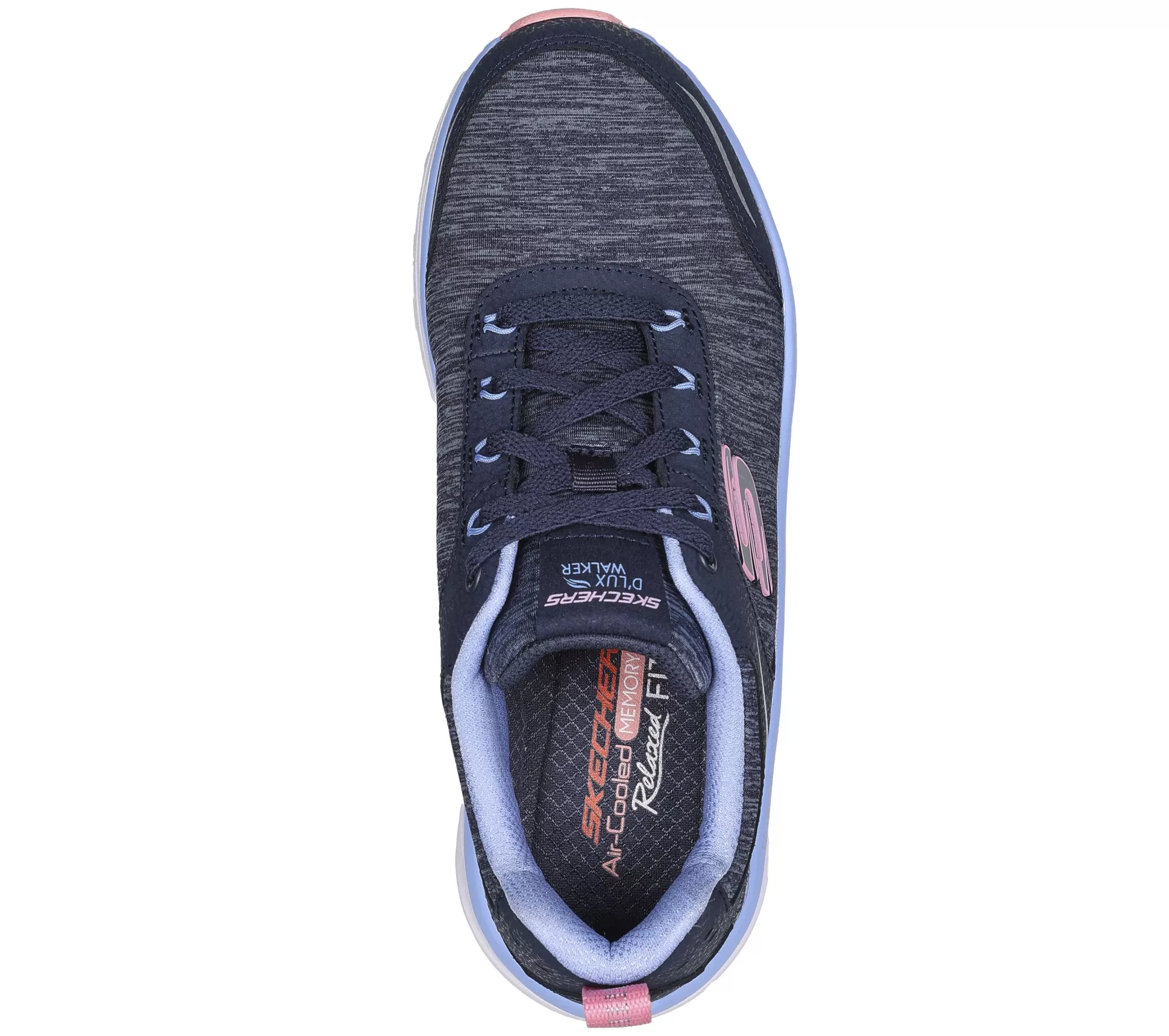 Frauen SKECHERS *Relaxed Fit: D'Lux Walker - Cool Groove