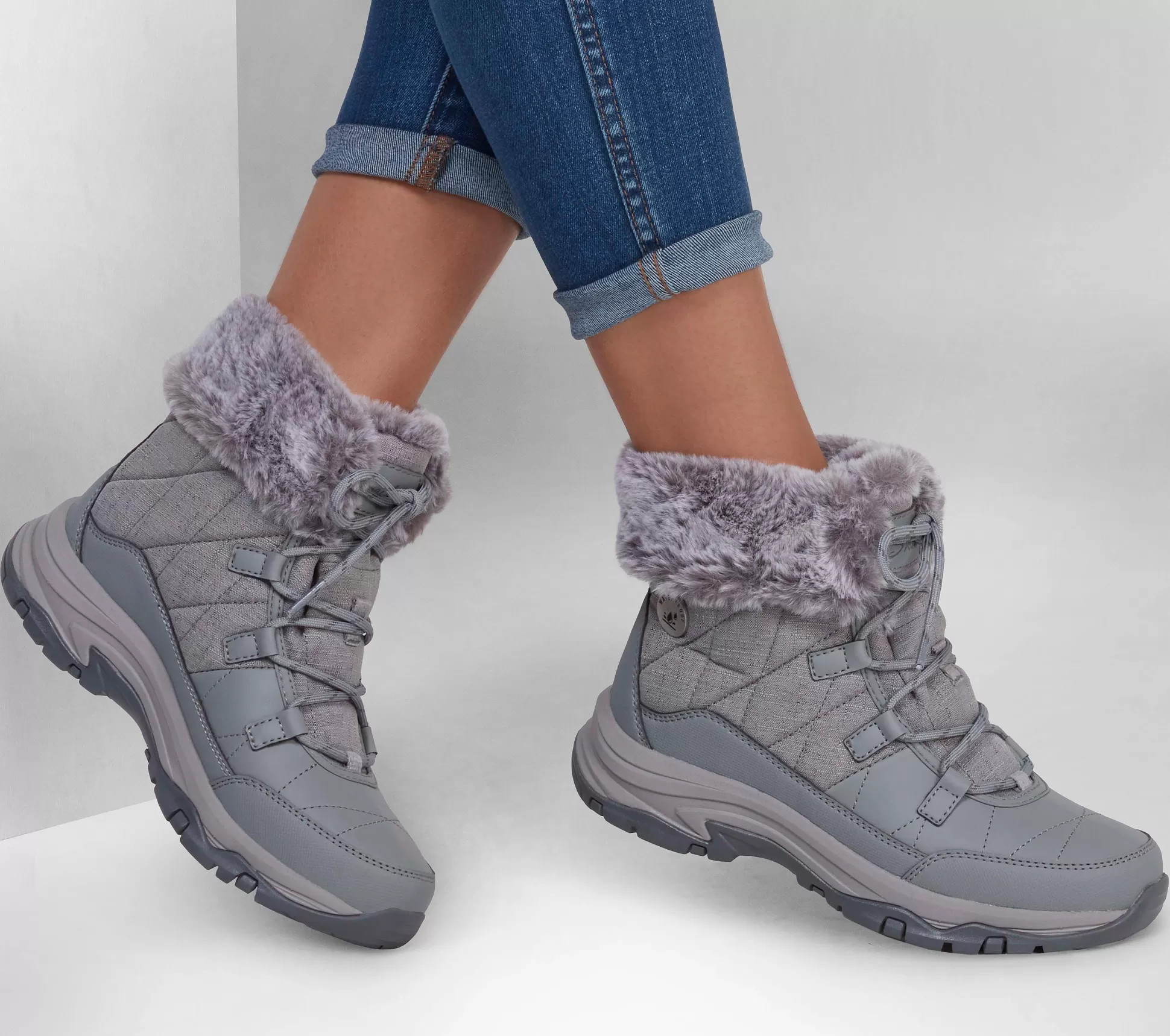 Frauen SKECHERS *Relaxed Fit: Trego- Winter Feelings