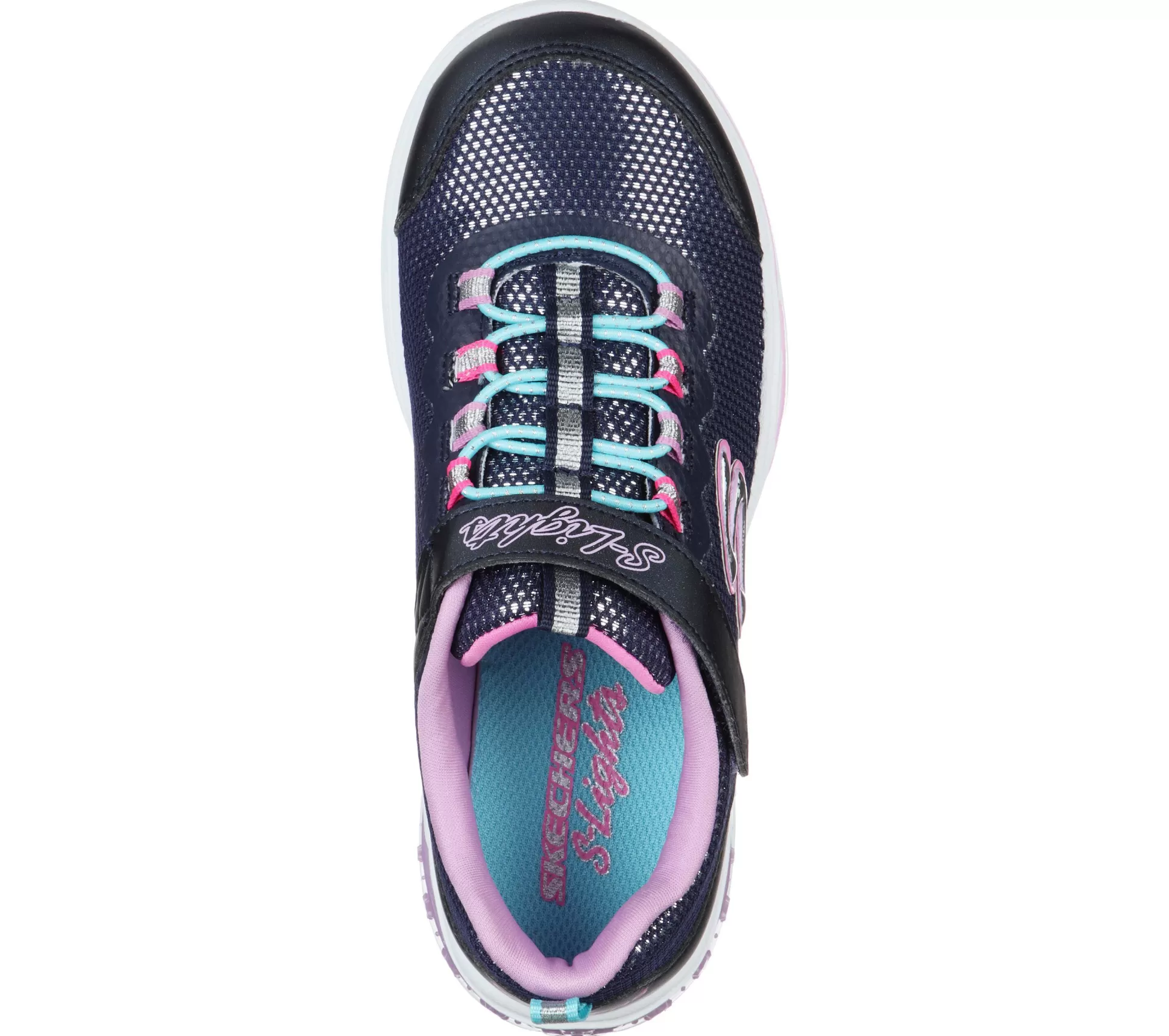 Kind SKECHERS Sneaker Sportlich*S Lights: Power Petals