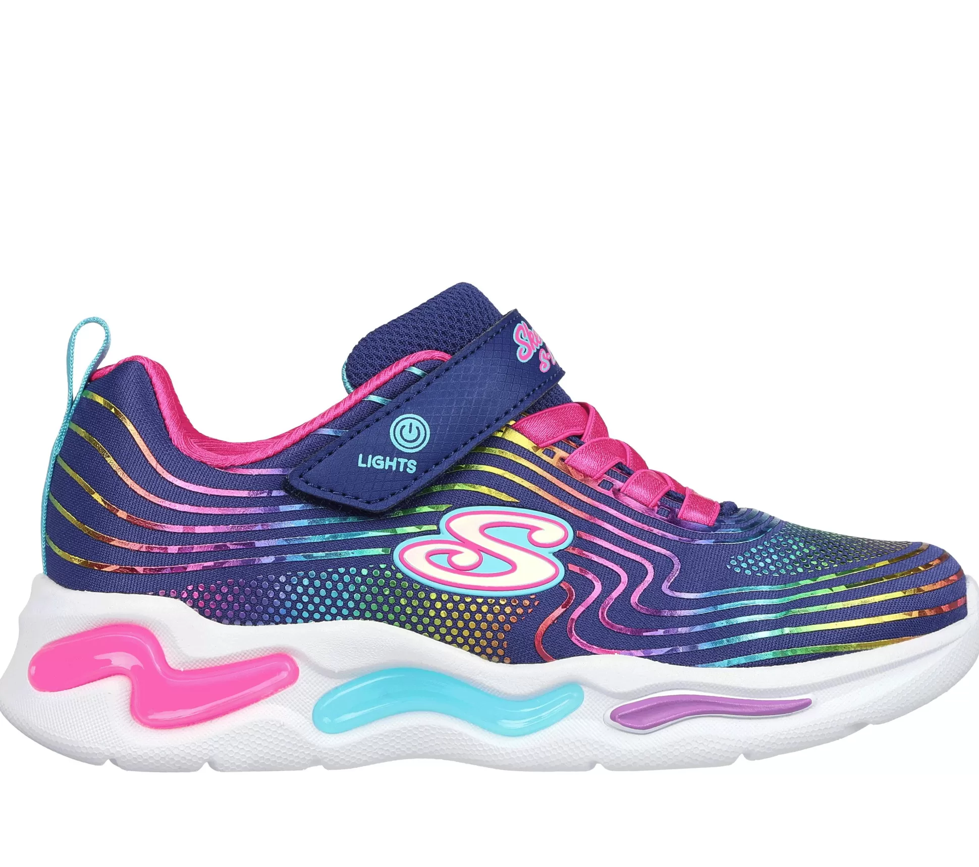 Kind SKECHERS Slip-Ons*S Lights: Wavy Beams