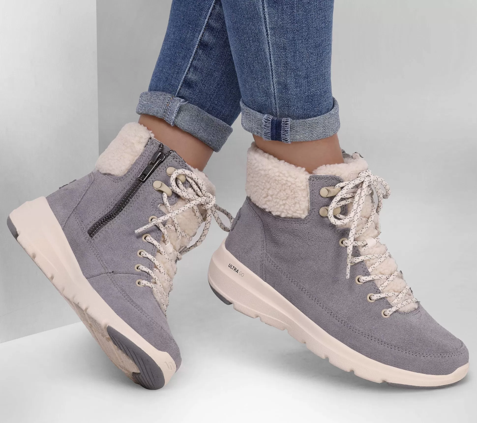 Frauen SKECHERS * On-The-Go Glacial Ultra - Woodlands