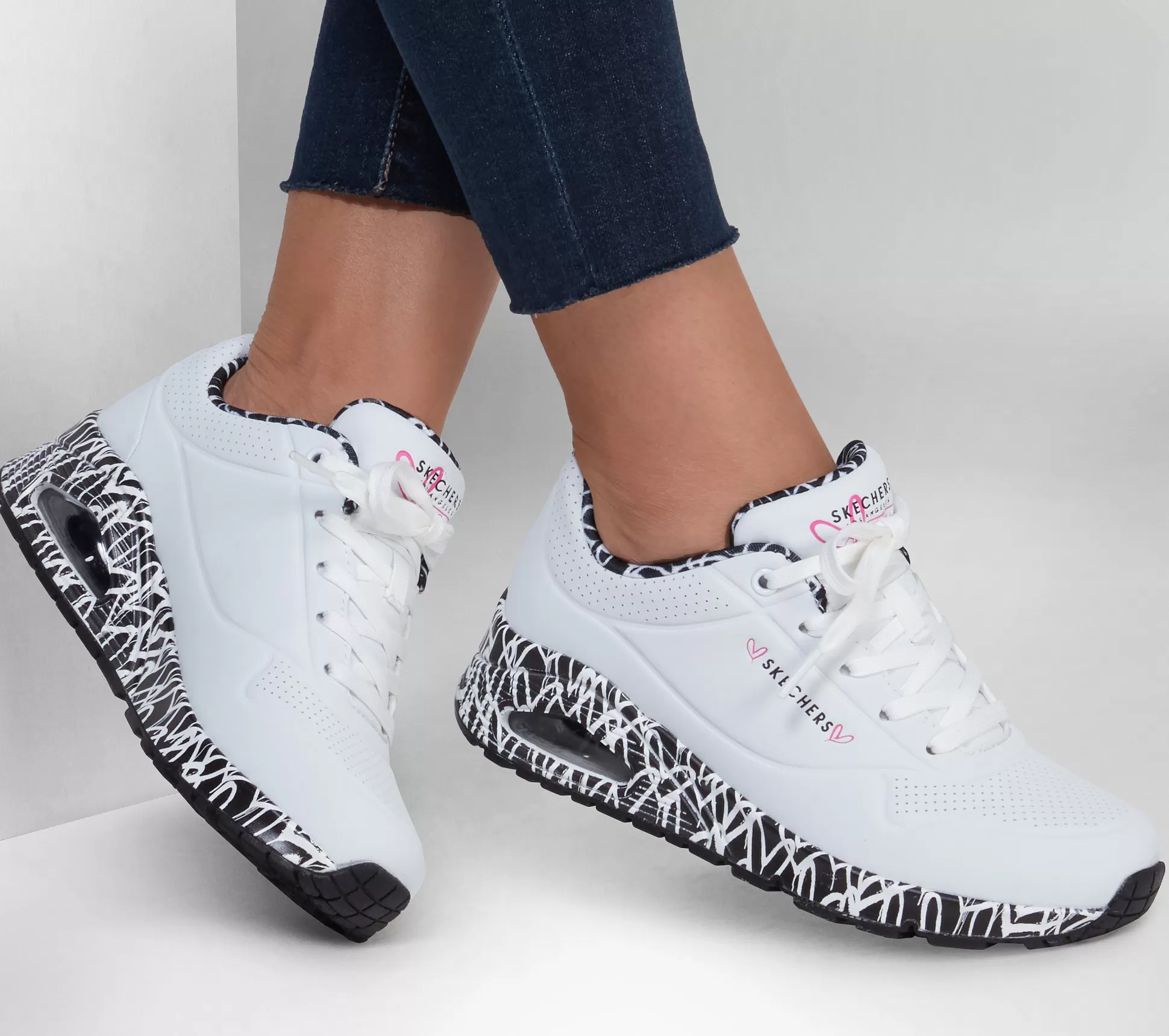 Frauen SKECHERS * X Jgoldcrown: Uno - Loving Love