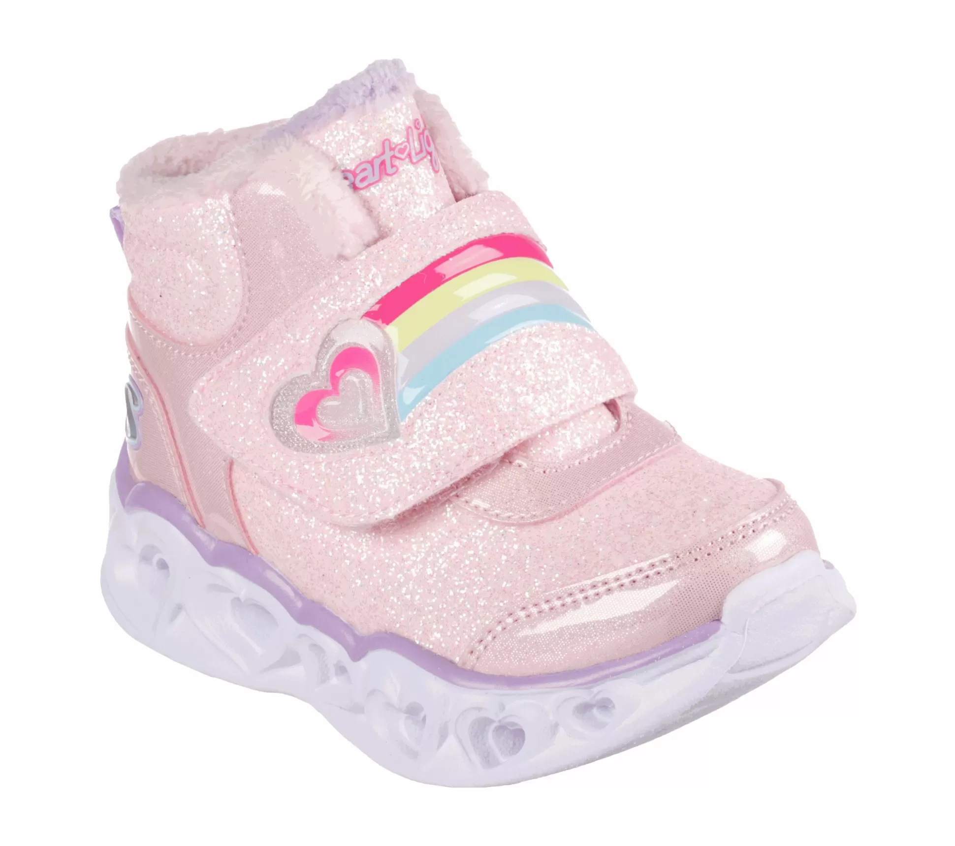 Kind SKECHERS Light Up*S-Lights: Heart Lights - Brilliant Rainbow