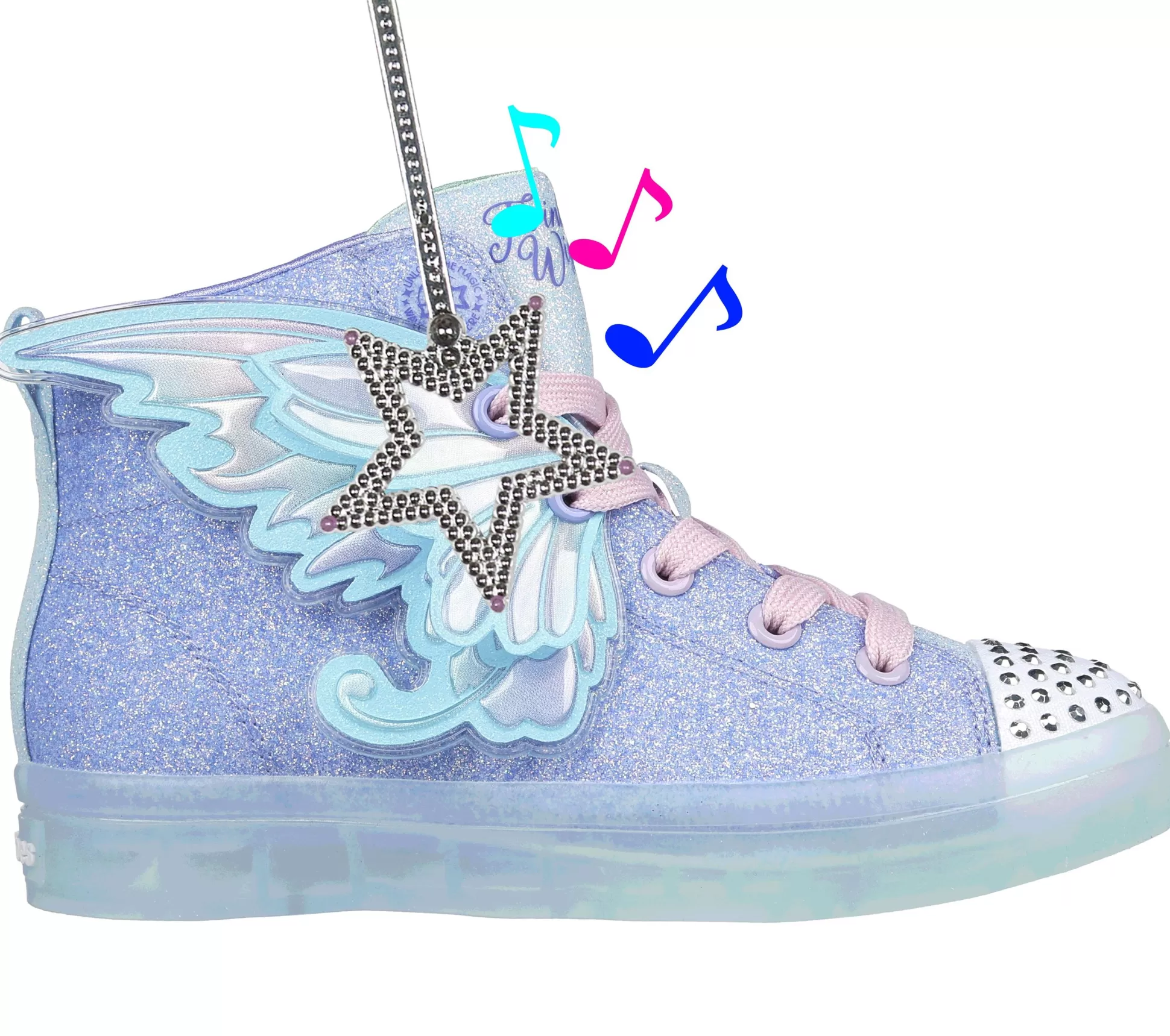 Kind SKECHERS Schnrer*Twi-Lites 2.0 - Twinkle Wishes