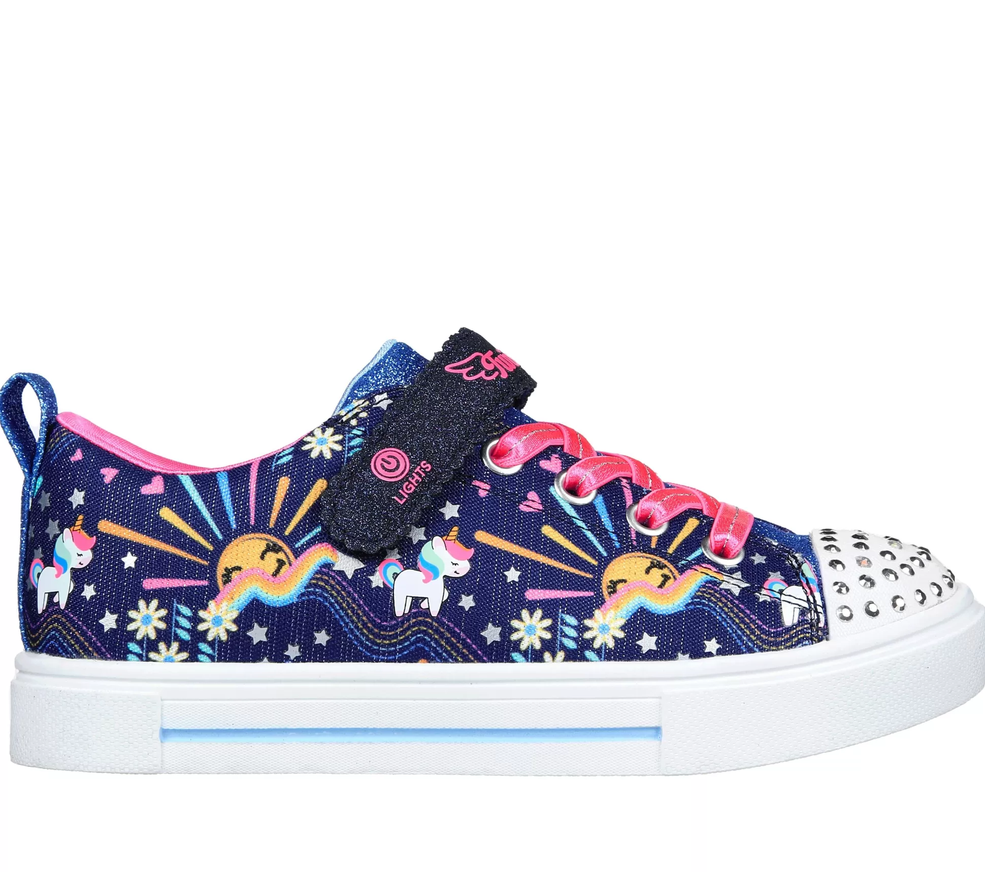 Kind SKECHERS Schnrer*Twinkle Sparks - Unicorn Sunshine