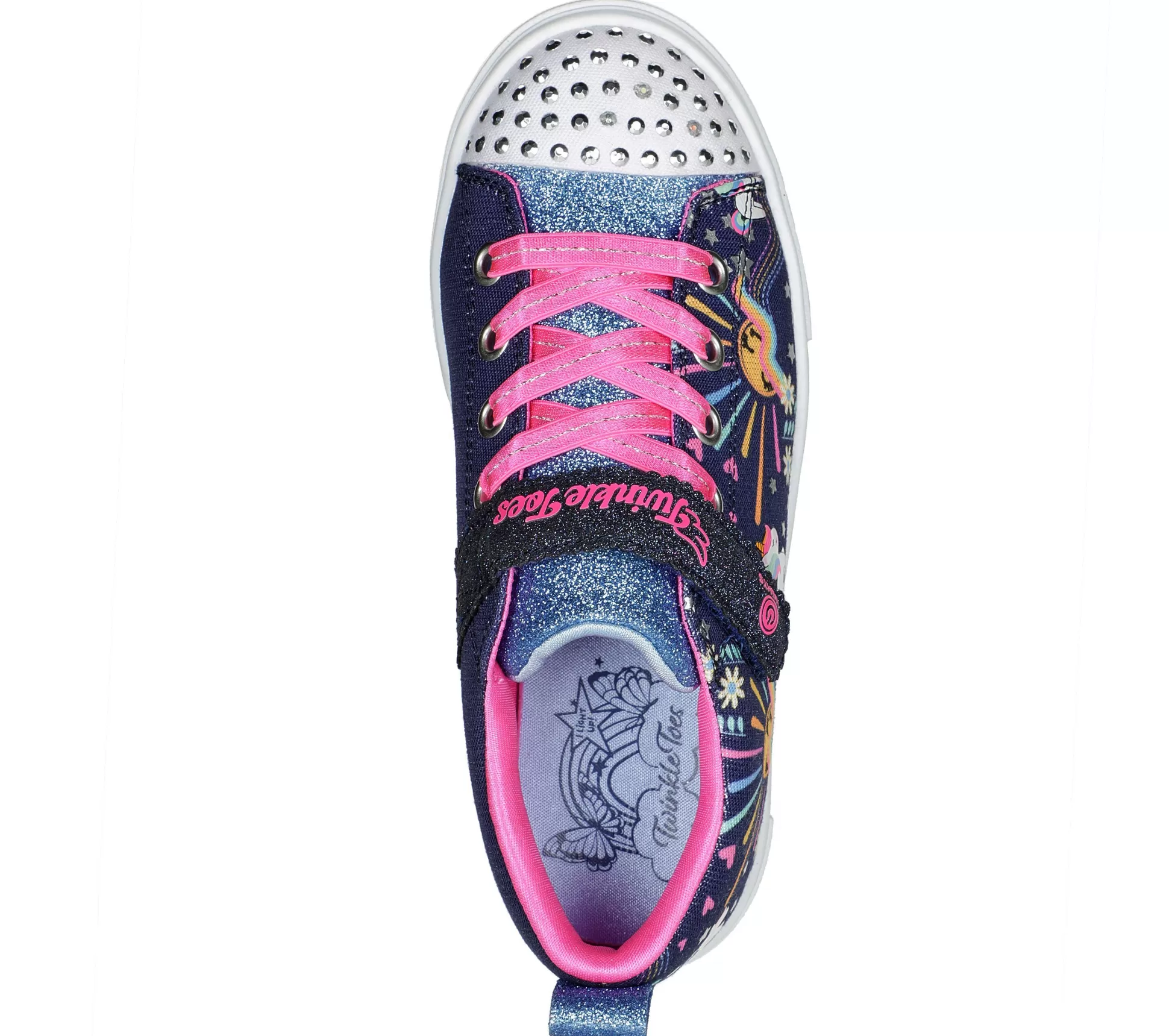 Kind SKECHERS Schnrer*Twinkle Sparks - Unicorn Sunshine