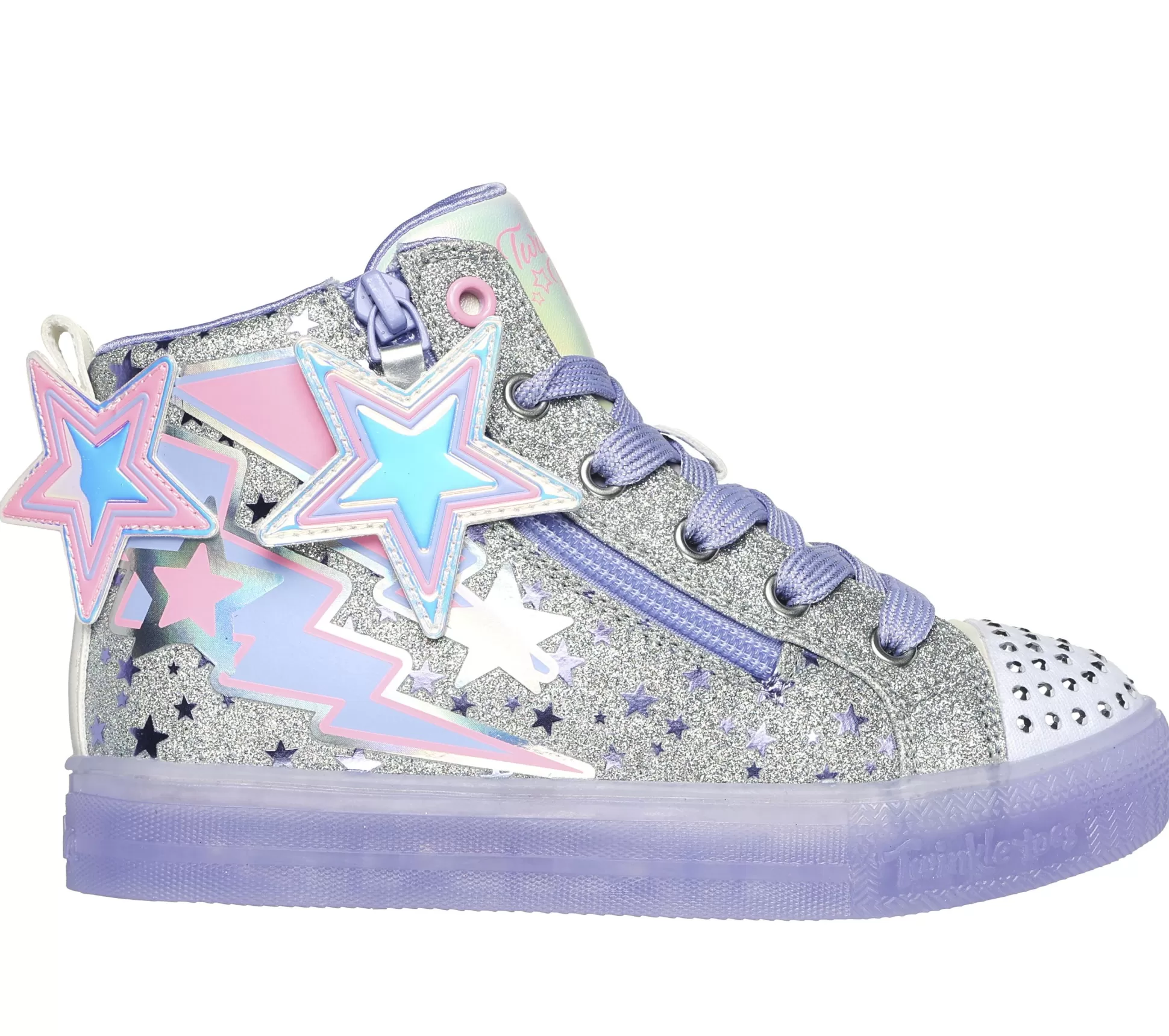 Kind SKECHERS Schnrer*Twinkle Toes: Shuffle Brights - Electric Star