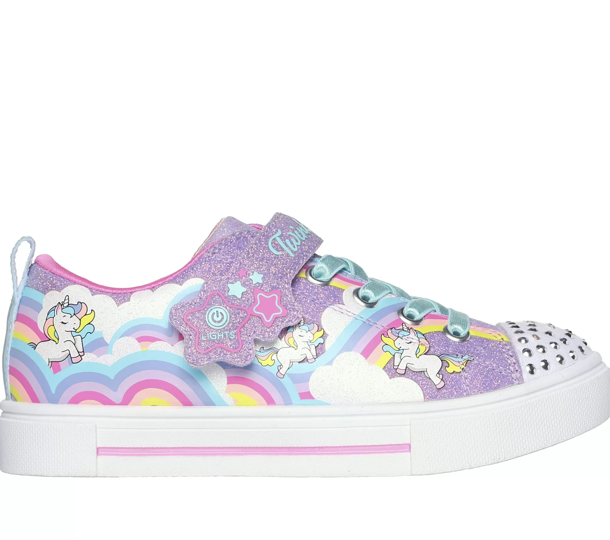 Kind SKECHERS Slip-Ons*Twinkle Toes: Twinkle Sparks - Jumpin' Clouds
