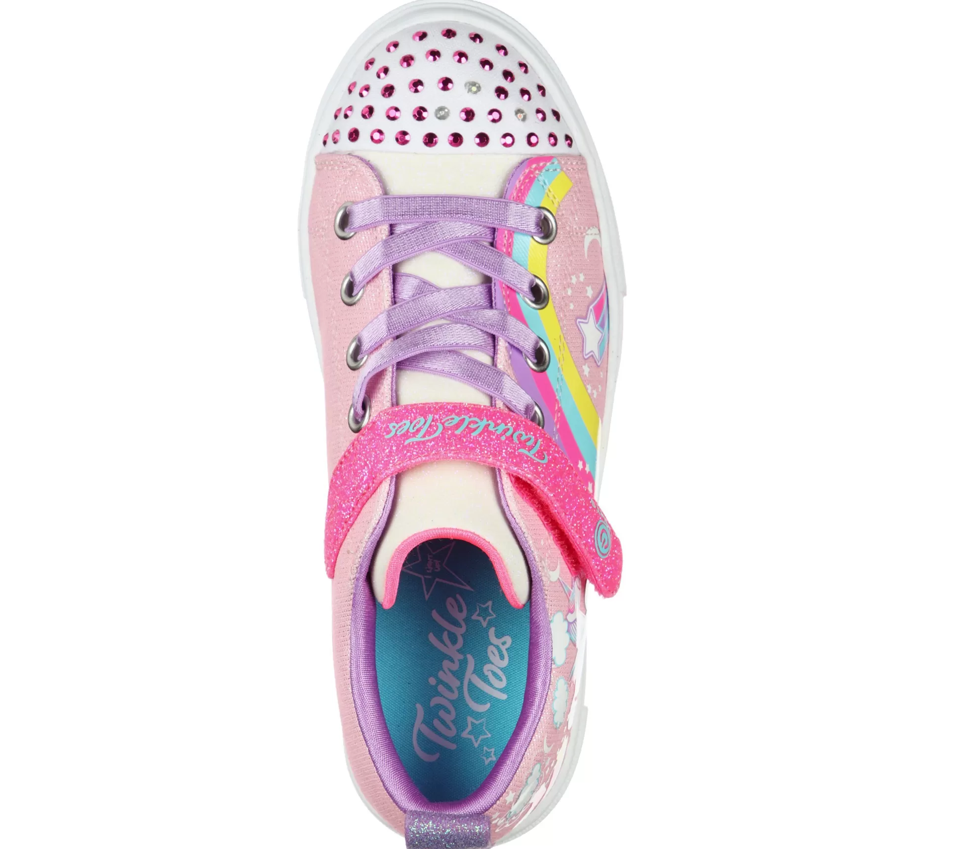 Kind SKECHERS Light Up*Twinkle Toes: Twinkle Sparks - Unicorn Charmed