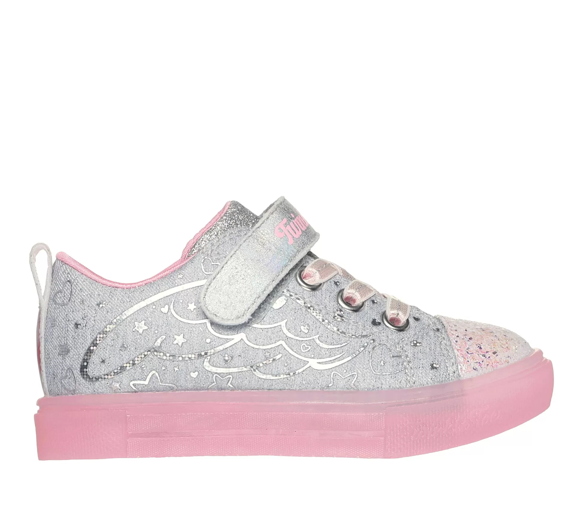 Kind SKECHERS Slip-Ons*Twinkle Toes: Twinkle Sparks Ice - Heather Magic