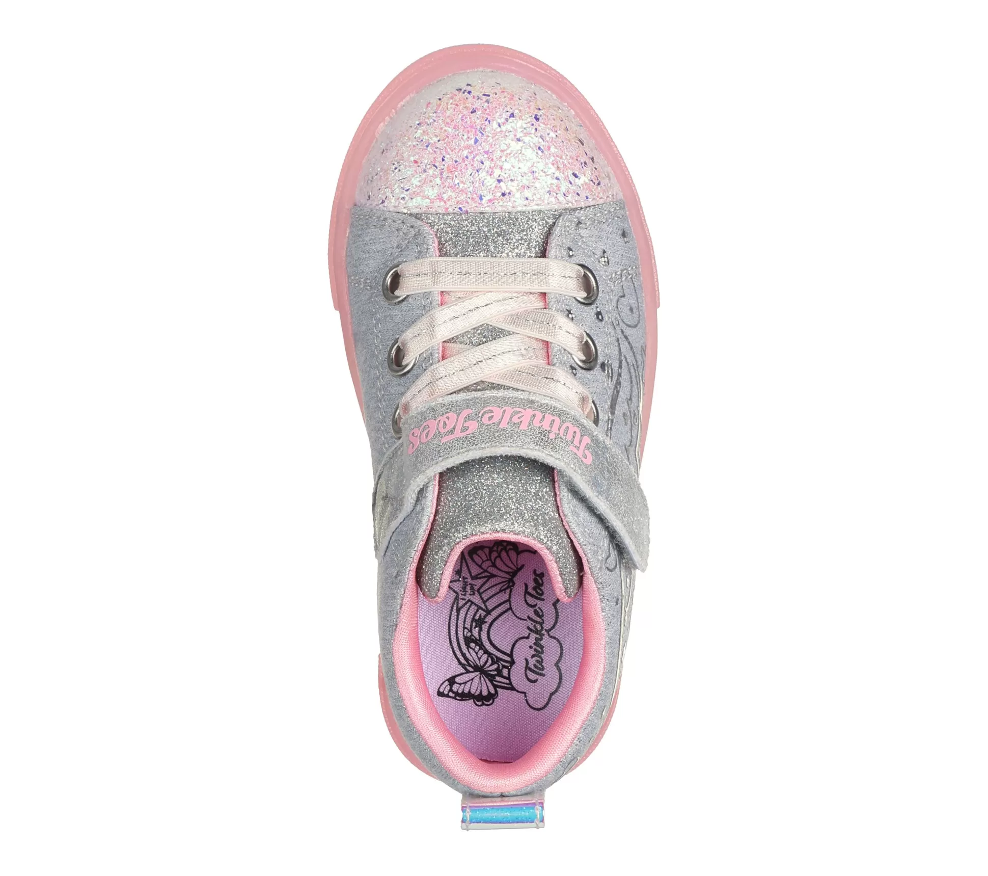 Kind SKECHERS Slip-Ons*Twinkle Toes: Twinkle Sparks Ice - Heather Magic