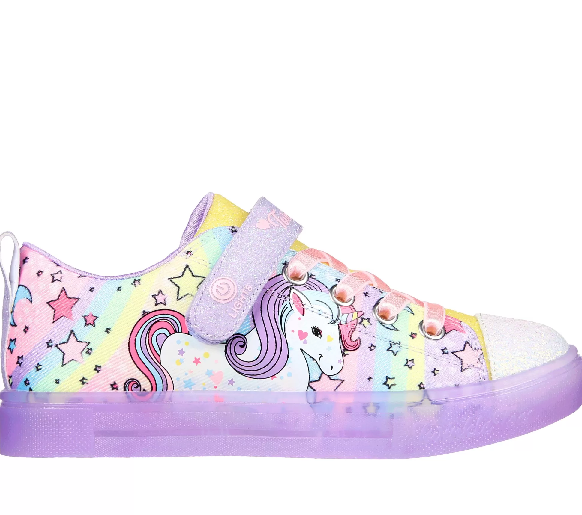 Kind SKECHERS Slip-Ons*Twinkle Toes: Twinkle Sparks Ice - Unicorn Burst