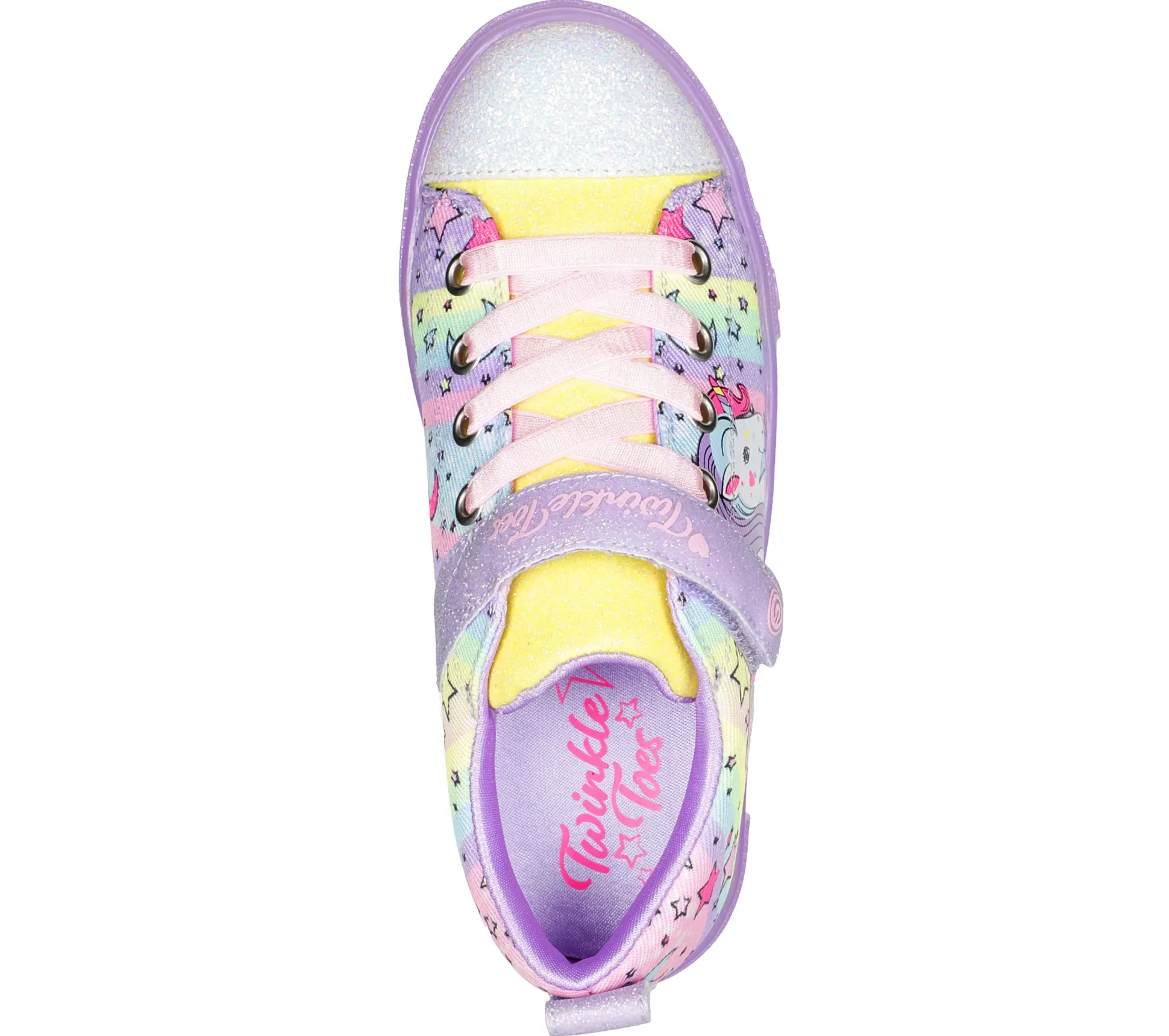 Kind SKECHERS Slip-Ons*Twinkle Toes: Twinkle Sparks Ice - Unicorn Burst