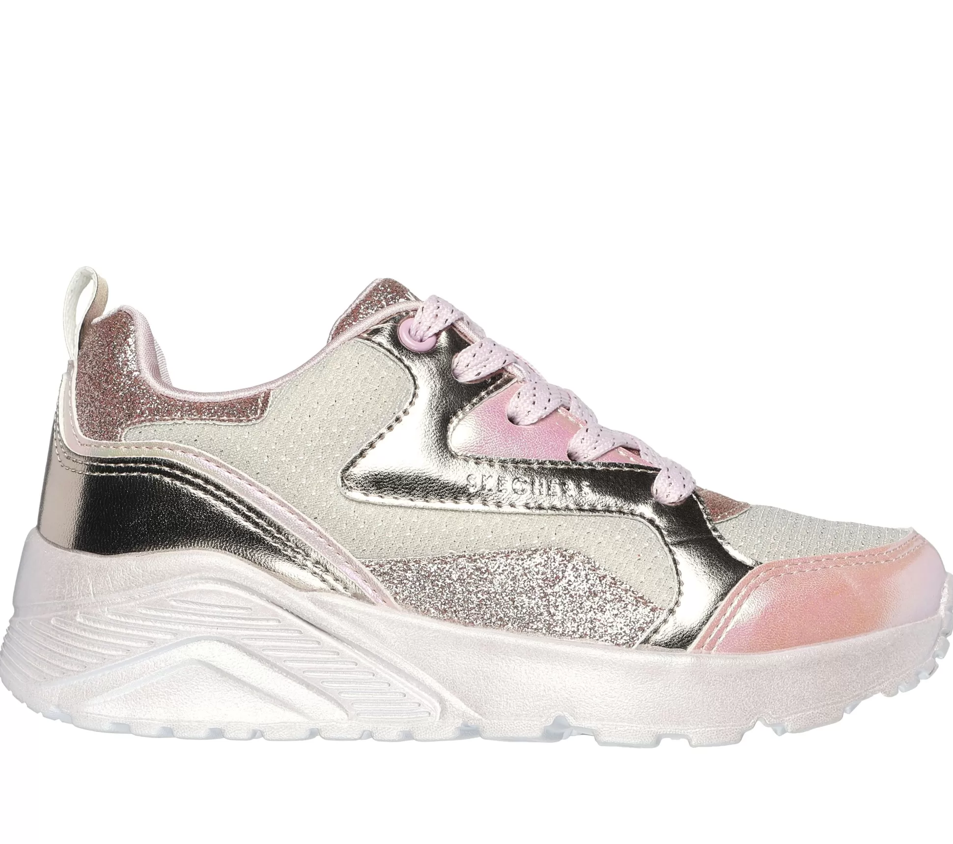 Kind SKECHERS Schnrer*Uno Lite - Metallic Steps