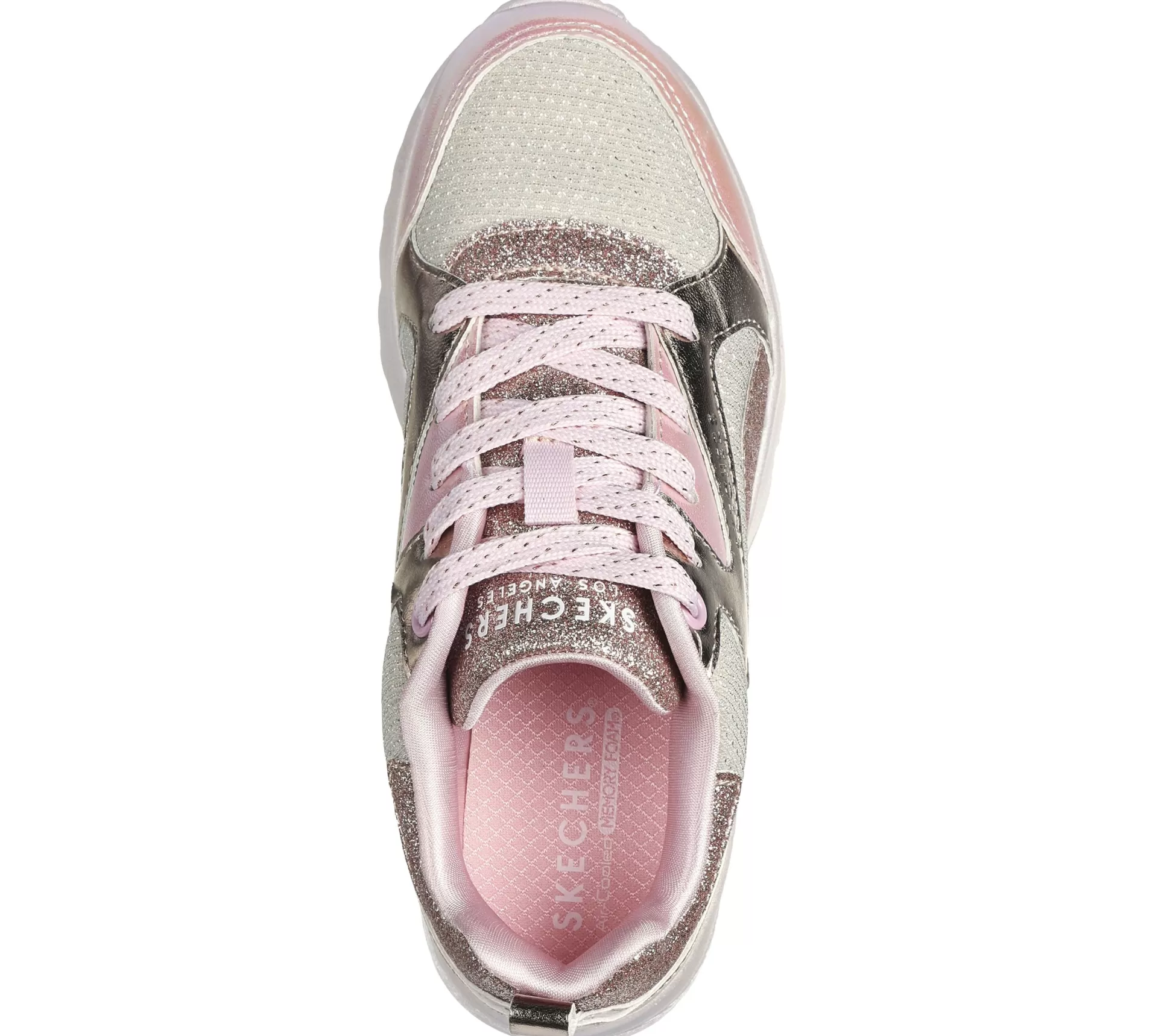 Kind SKECHERS Schnrer*Uno Lite - Metallic Steps