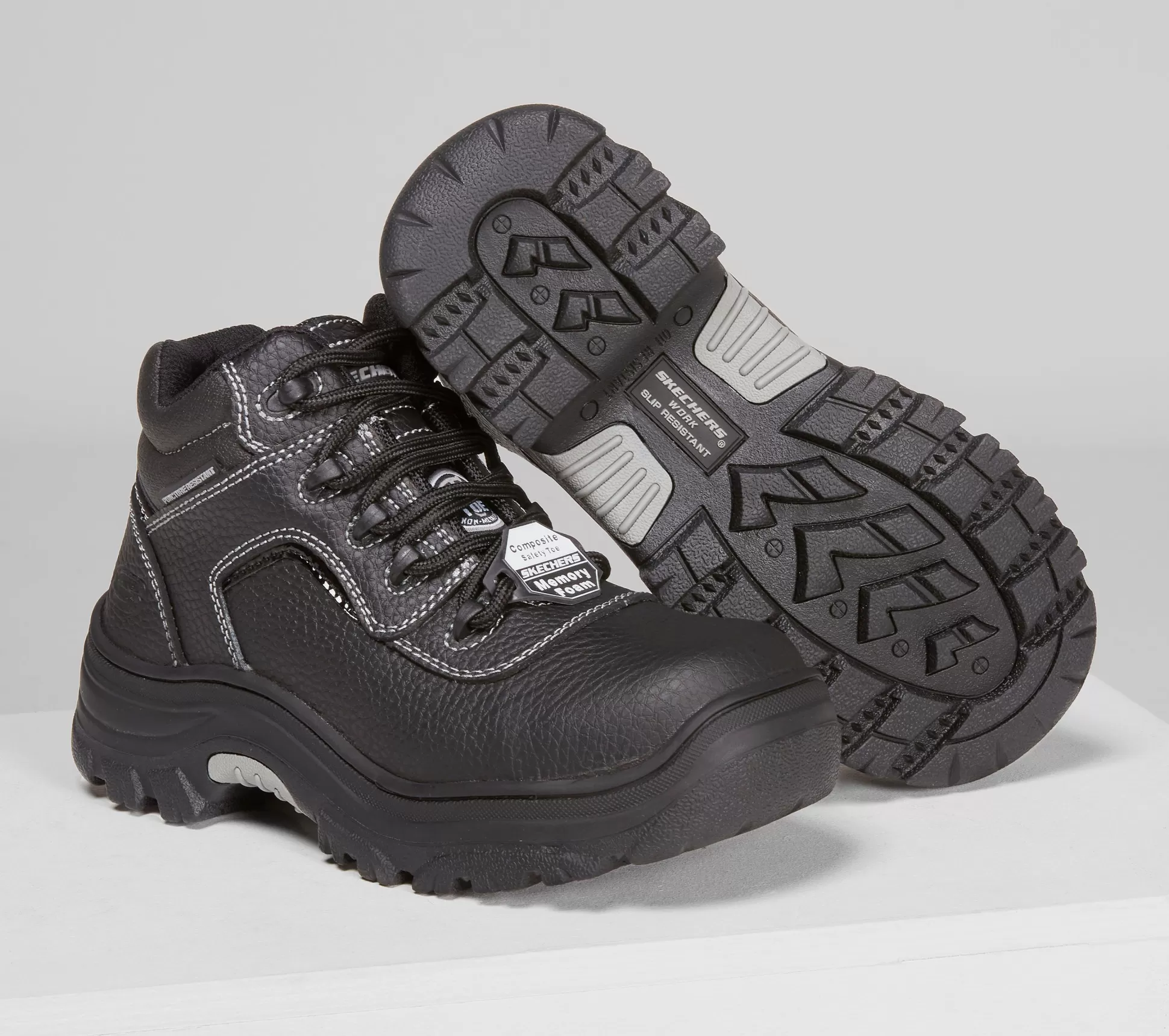 Frauen SKECHERS *Work: Burgin - Coralrow Comp Toe